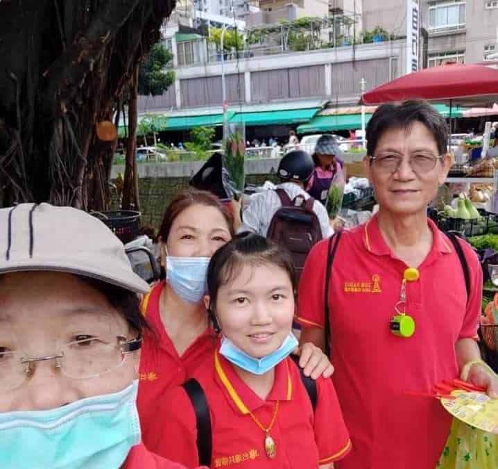 2020年7月4日台中市东兴市场弘法圆满成功！