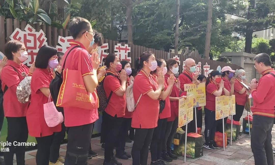 台北观音堂2023年4月16日新庄裕民市场与四维市场弘法