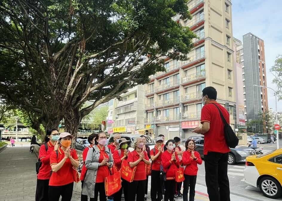 2023年11月11日台北观音堂滨江、双连市场弘法